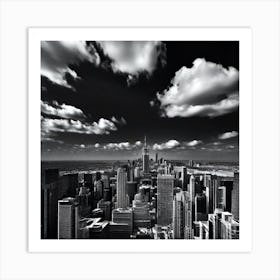 New York City Skyline 21 Art Print