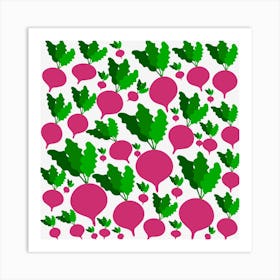 Radishes Art Print