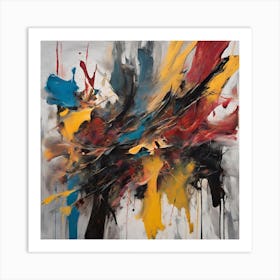 Abstract Painting E Art Print