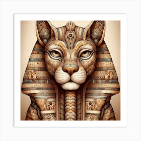 Egyptian Cat 2 Art Print