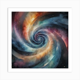 Spiral Galaxy 4 Art Print