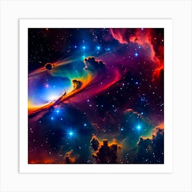 Nebula 72 Art Print