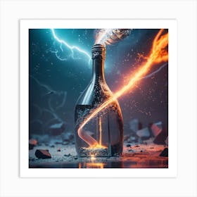 Lightning In A Bottle 1 Art Print