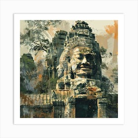 Angkor Temple 1 Art Print