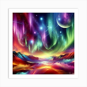 Aurora Borealis 2 Art Print