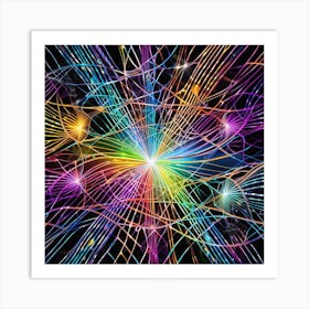 Abstract Fractal 14 Art Print