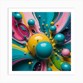 Abstract Painting 35 Art Print