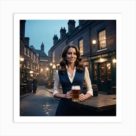 Kate Middleton 1 Art Print