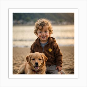 Golden Retriever Art Print