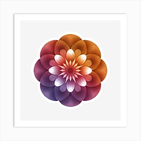 Mandala 10 Art Print