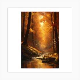 Autumn Forest 9 Art Print