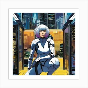 Ghost In The Shell 3 Art Print