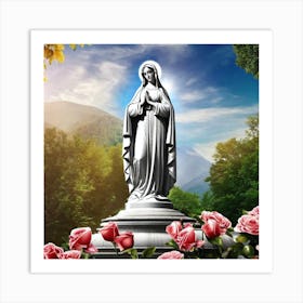 Virgin Mary 4 Art Print