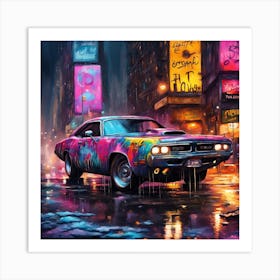 Dodge Hellcat Art Print