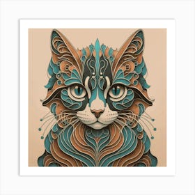 Kitty Cat 1 Art Print