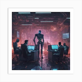 Cyberpunk 1 Art Print