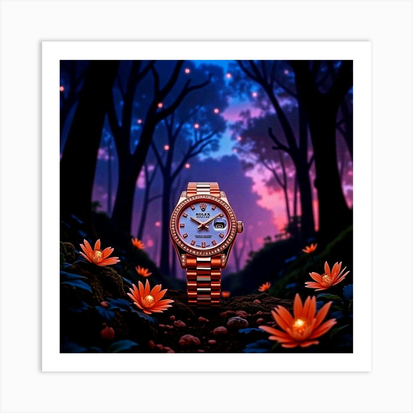 Rolex Datejust 1 Art Print by Nohacreations/artistrycreations