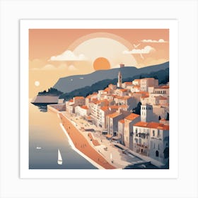 Croatia Art Print