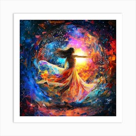 Embrace The Light - Dance Of Eternity Art Print