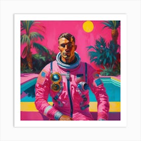 'The Astronaut' Art Print