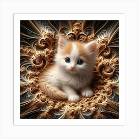 Kitty Cat 6 Art Print