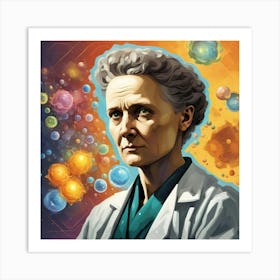 Special 8 M Marie Curie Art Print