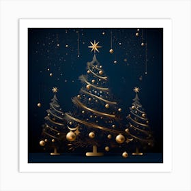 Christmas Tree 11 Art Print