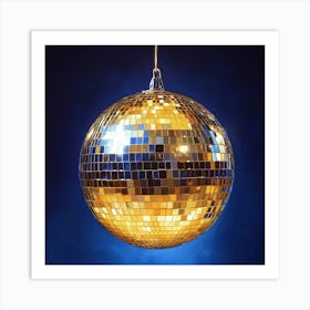 Disco Ball Art 25 Art Print