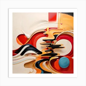 Abstract Painting 3 Art Print