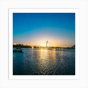 Firefly Light, Evening, Sky, Water, Night, Tourist Attraction, Movement, Time Lapse, Electricity, Ni (12) 1 Art Print