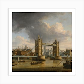 Tower Bridge In London Art Print