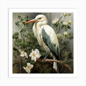 Heron Art Print