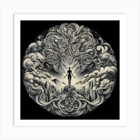 Lone Figure Art Print