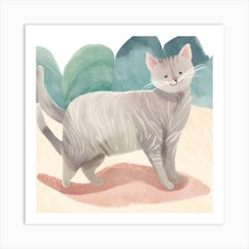 Kitty Cat Art Print