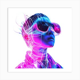 Vr Glasses Art Print