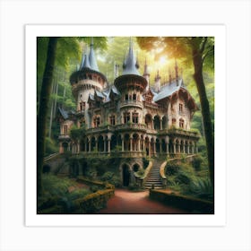 Fairytale Castle Art Print