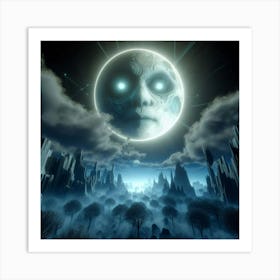 Full Moon 1 Art Print