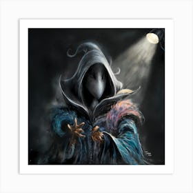 Creature Of The Night 1 Art Print