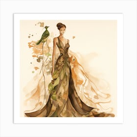 Fashion Illustration 9 Art Print