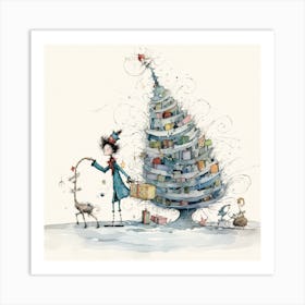 Christmas Tree Art Print