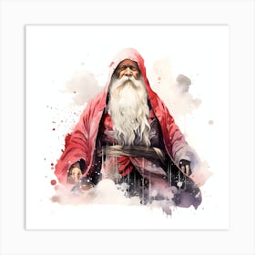 Santa Claus 14 Art Print