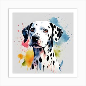 Dalmatian, National Pet Day! Canvas Print Art Print