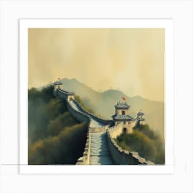 Great Wall Of China 4 Art Print