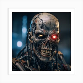 Terminator 4 Art Print