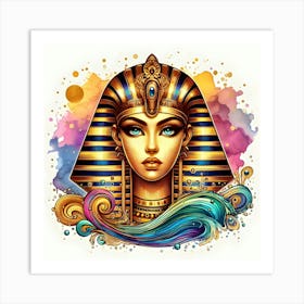 Pharaoh Art Print