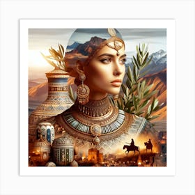 Egyptian Woman  Art Print