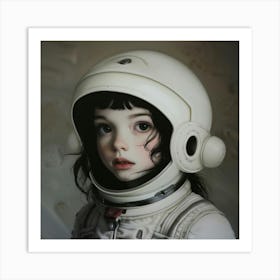 'Space Girl' Art Print