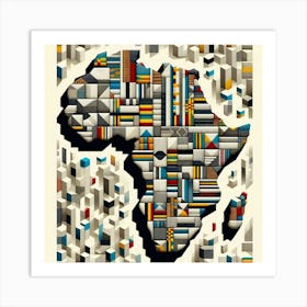 The Homeland Map Art Print