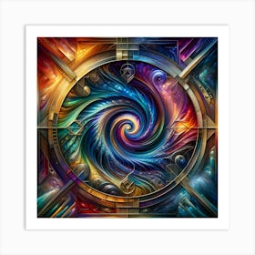 Spiral Galaxy Art Print