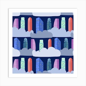 Skyscrapers Art Print